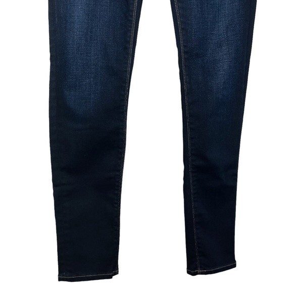 Hudson Krista Super Skinny Jeans sz 29 * Dark Blue Wash Stretch Denim * W407DED - Picture 4 of 9